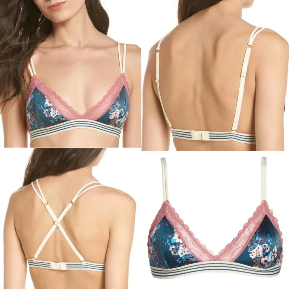 Sam Edelman Convertible Floral Bralette